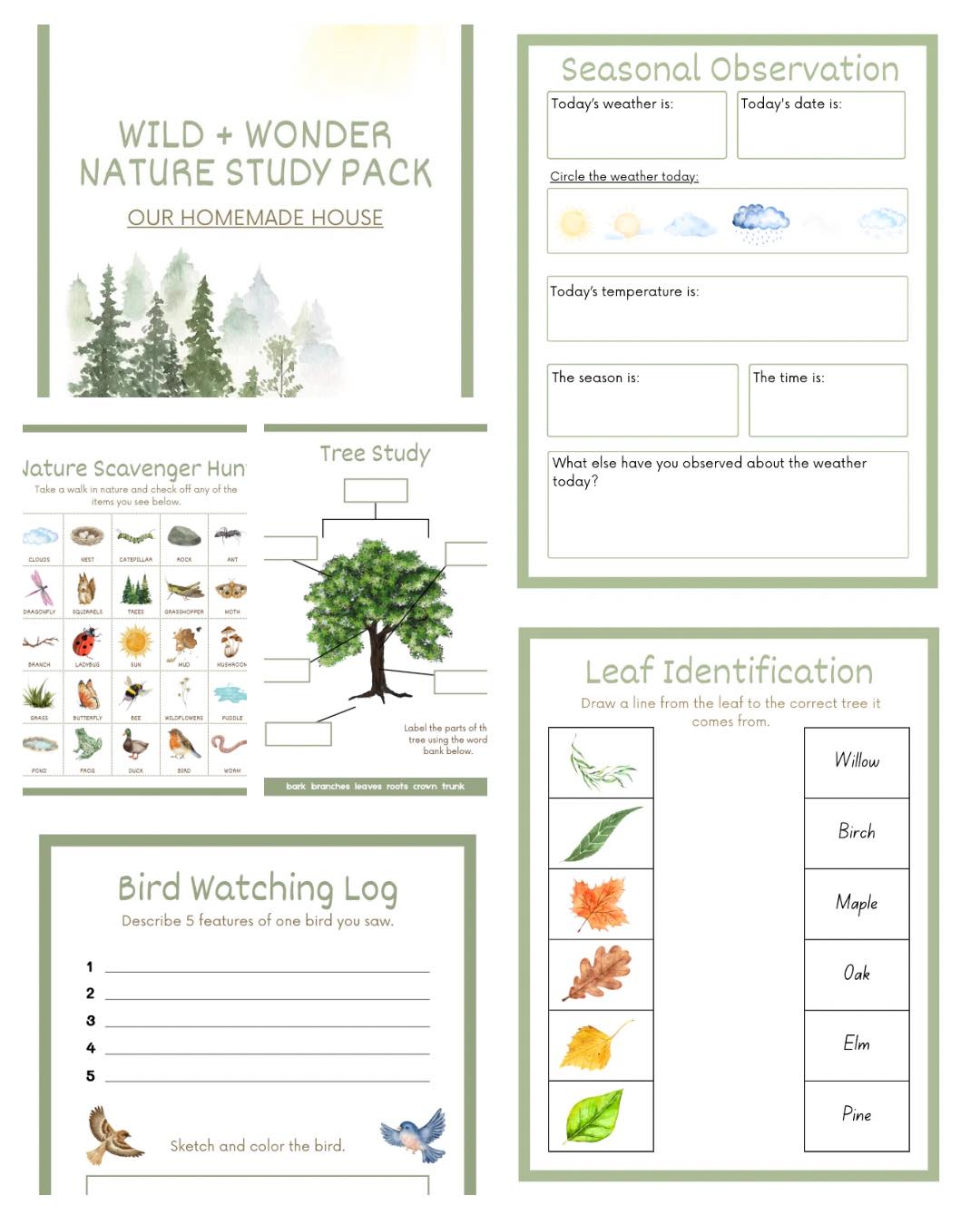 Wild + Wonder Nature Study Pack - Image 2